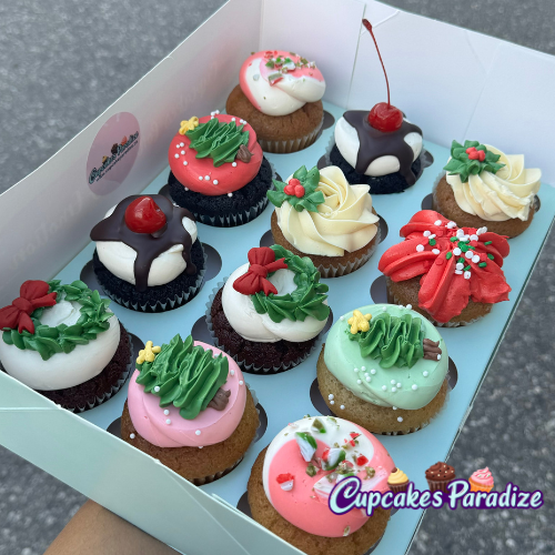 12 Pack /50/100 Vegan Cupcakes