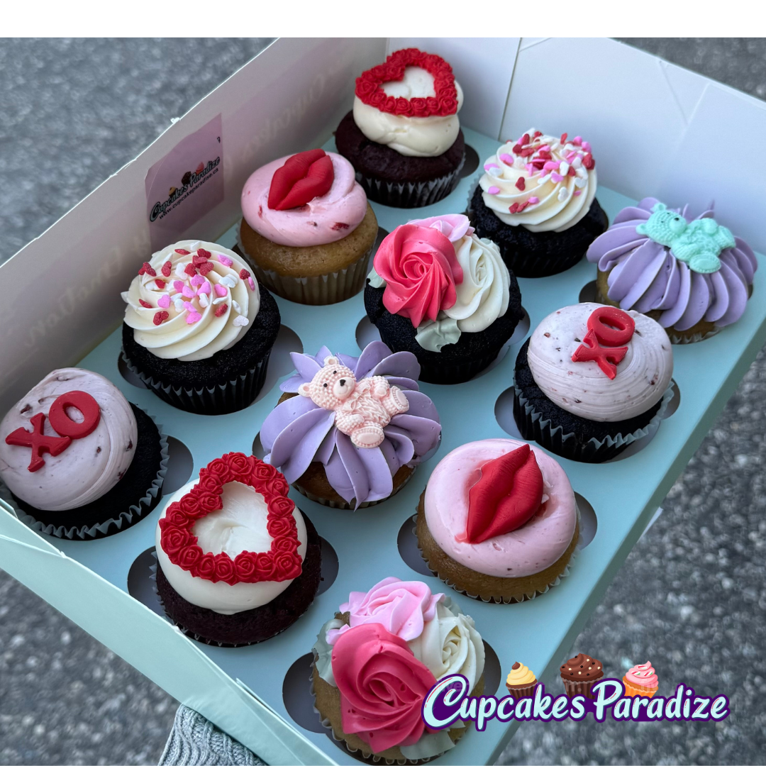 12 Pack /50/100 Vegan Cupcakes