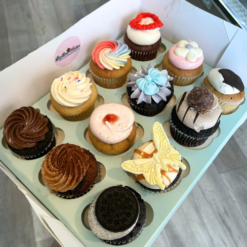 12 Pack /50/100 Vegan Cupcakes