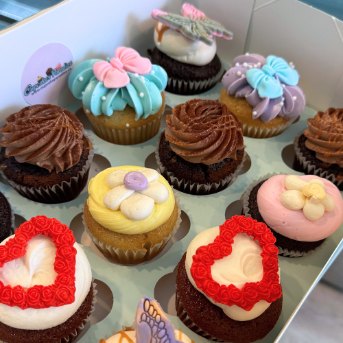 12 Pack /50/100 Vegan Cupcakes
