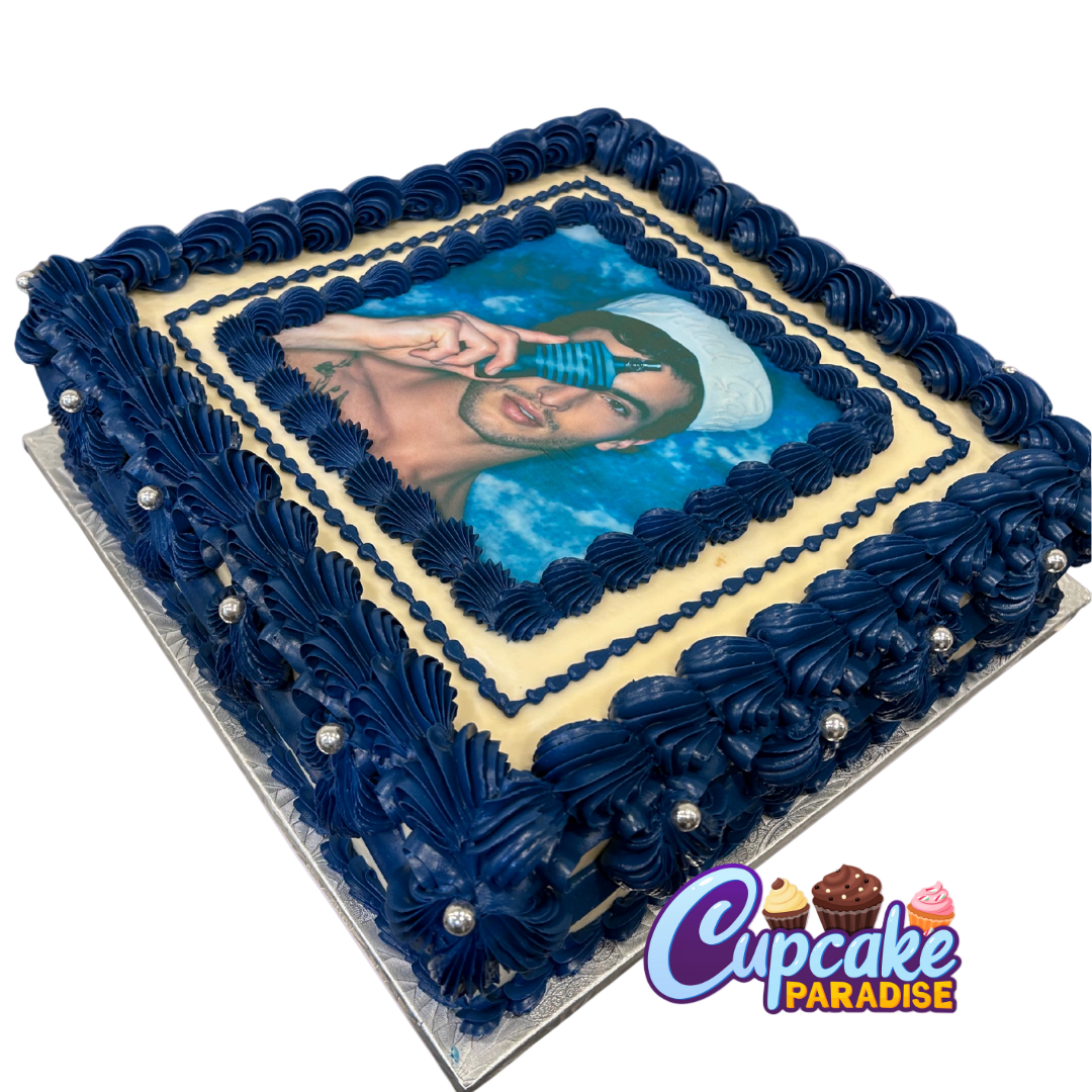 Rectangle Logo/Photo/ Slab Cake