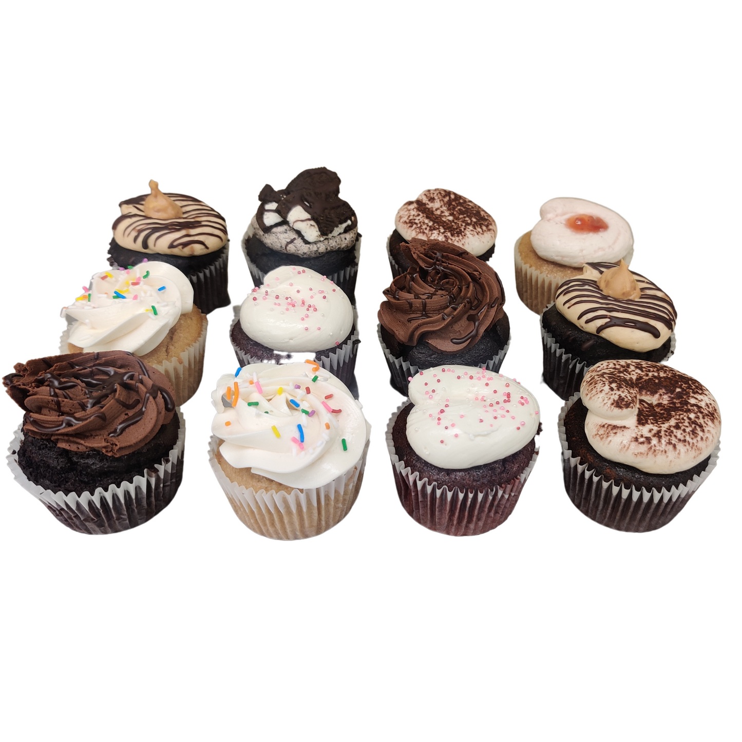 12 Pack /50/100 Gluten-free Vegan Cupcakes