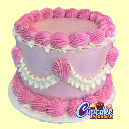 Pink Vintage Cake