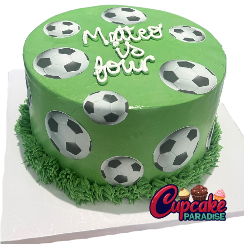 Soccer Ball Themed Cake