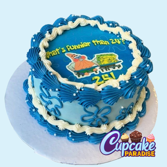 Spongebob Birthday Cake