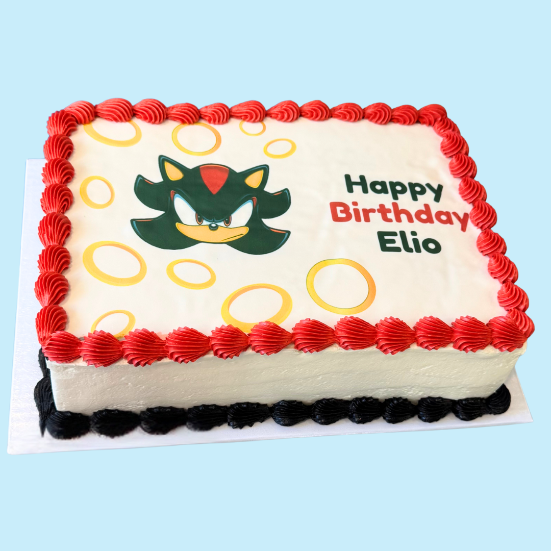 Rectangle Logo/ Photo/ Slab Cake