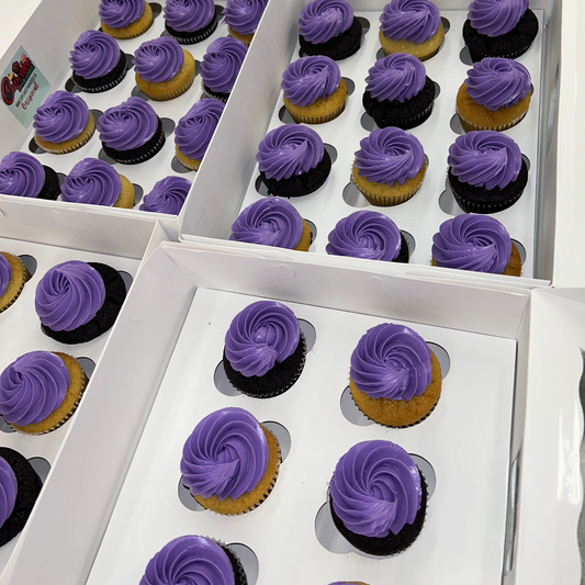 Custom Color Cupcakes