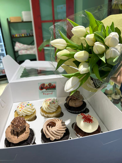 6 Pack Gluten-free Vegan Cupcakes
